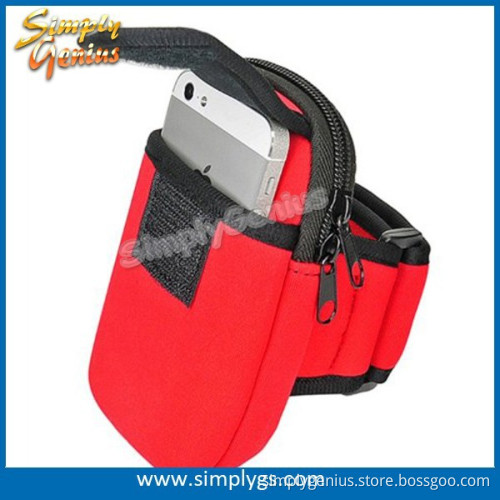 (Popular) waterproof armband, armband phone holders, elastic velcro armband